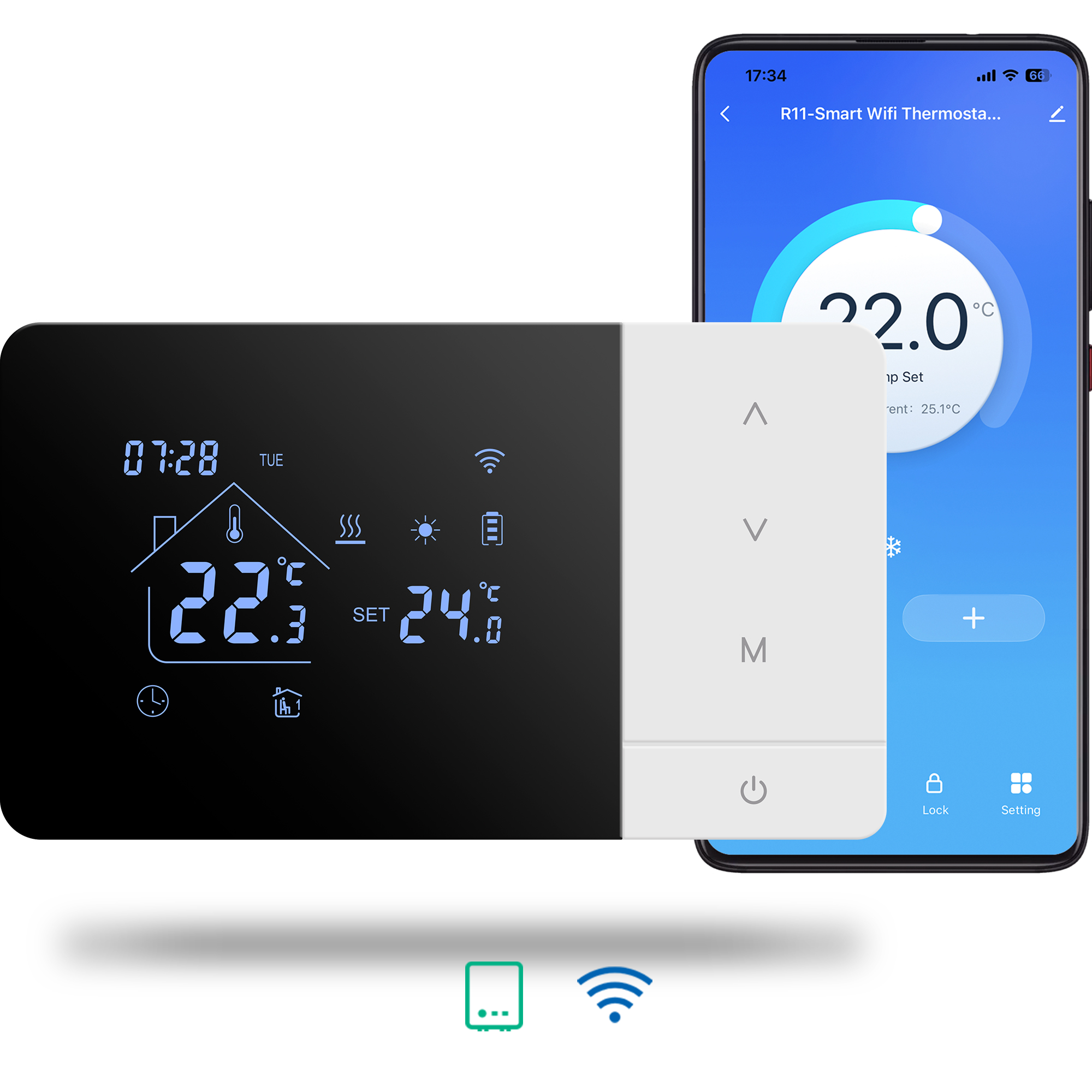 Gas Boiler Thermostat