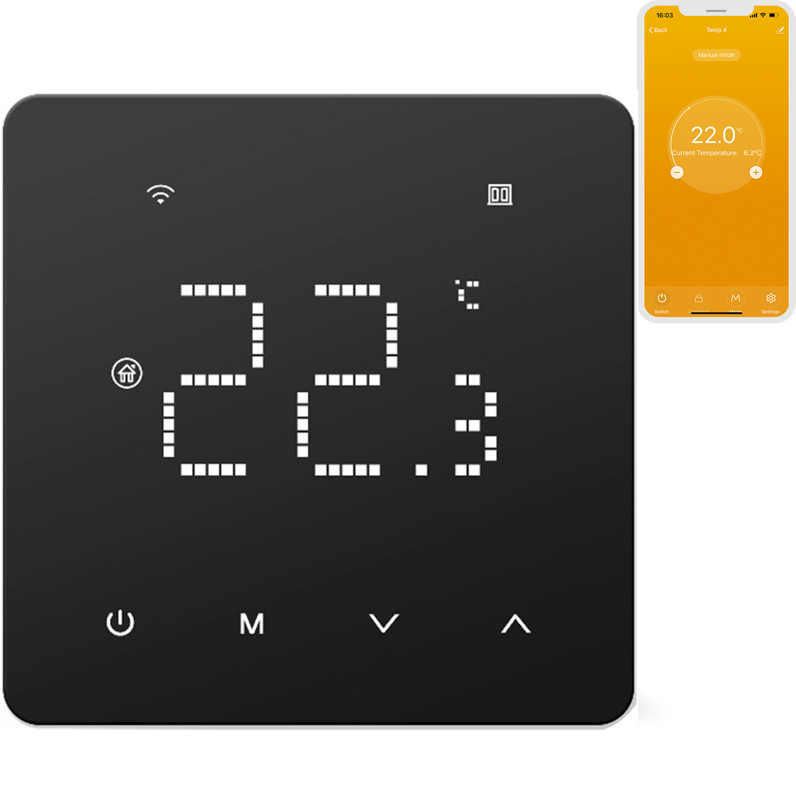 Water Floor Heating Thermostat