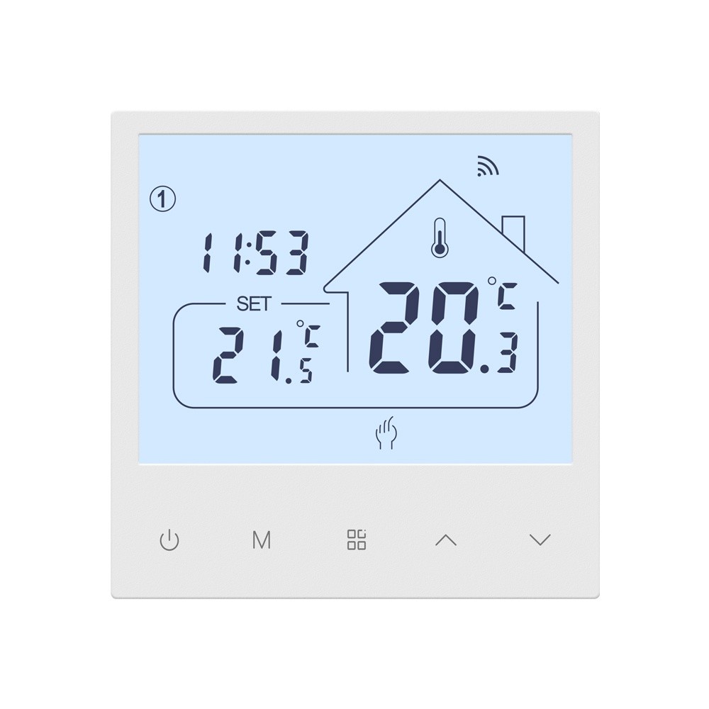 large touch screen thermostat