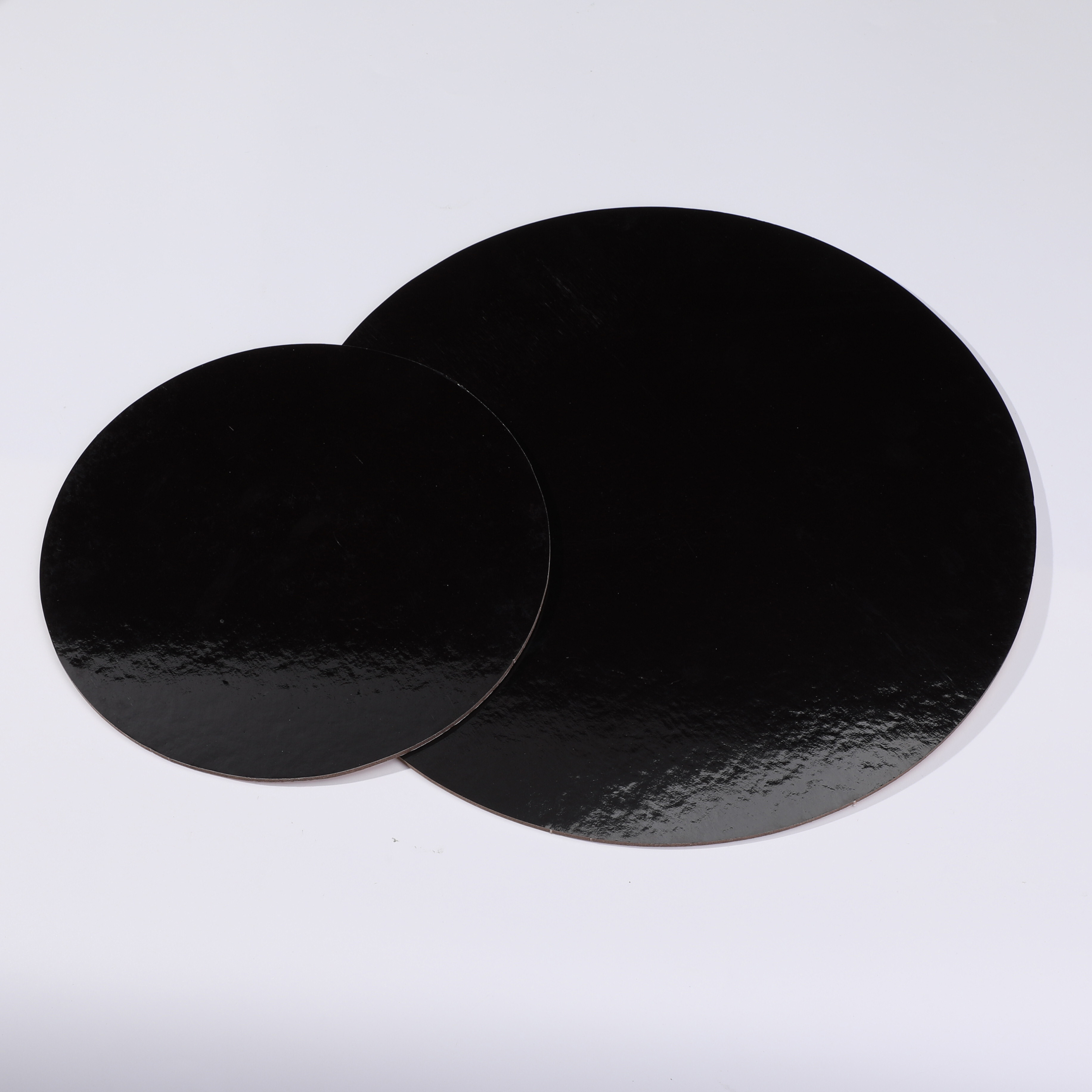 3mm Thick Champagne Gold & Black Cake Base Stand