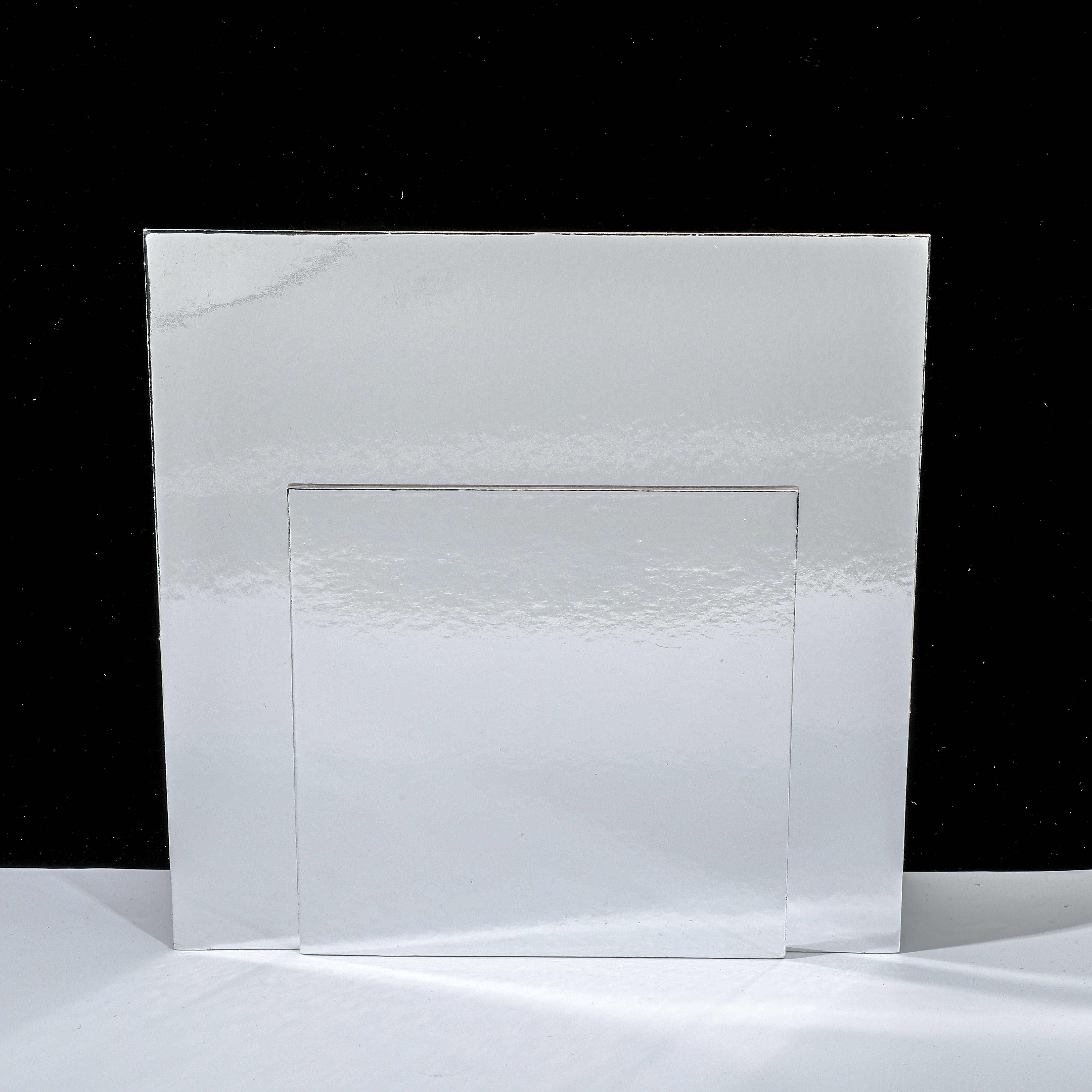 3mm Thick Silver Square Cake Base Plate