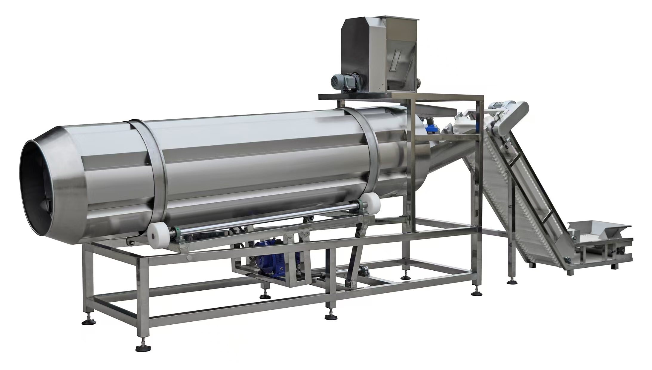 Single drum seasoning