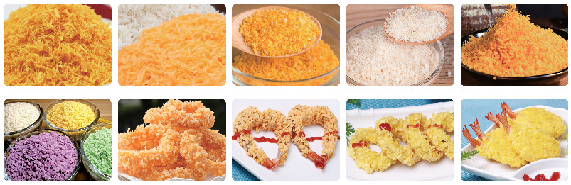 Bread crumbs and bread crumbs production line 2