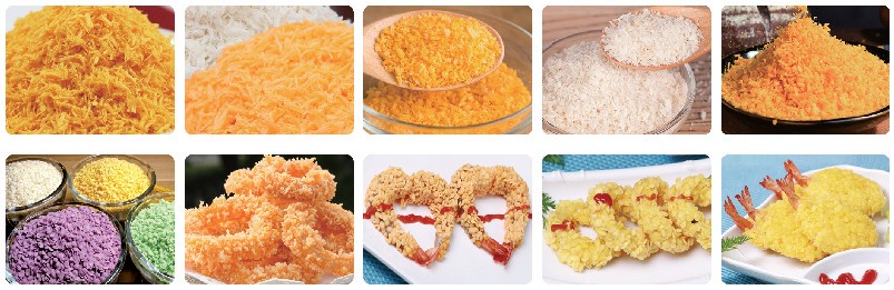 Bread crumbs and bread crumbs production line 2