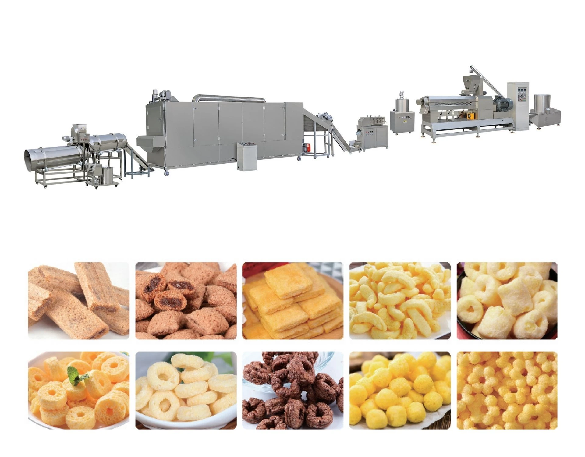 Snack Rework Line High-Quality Snack Food Production Line Equipment