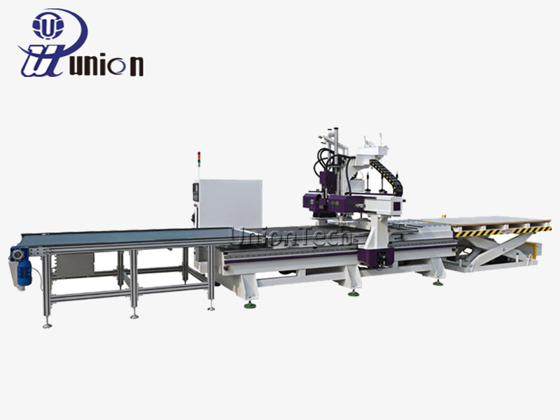 automatic loading and unloading cnc router