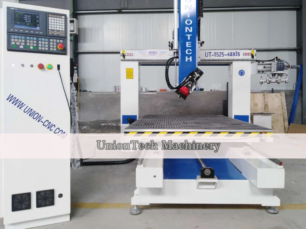The 4axis ATC cnc router reach customer's factory