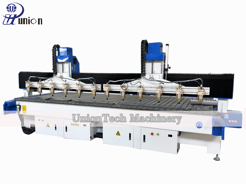 multi spindles wood carving cnc router