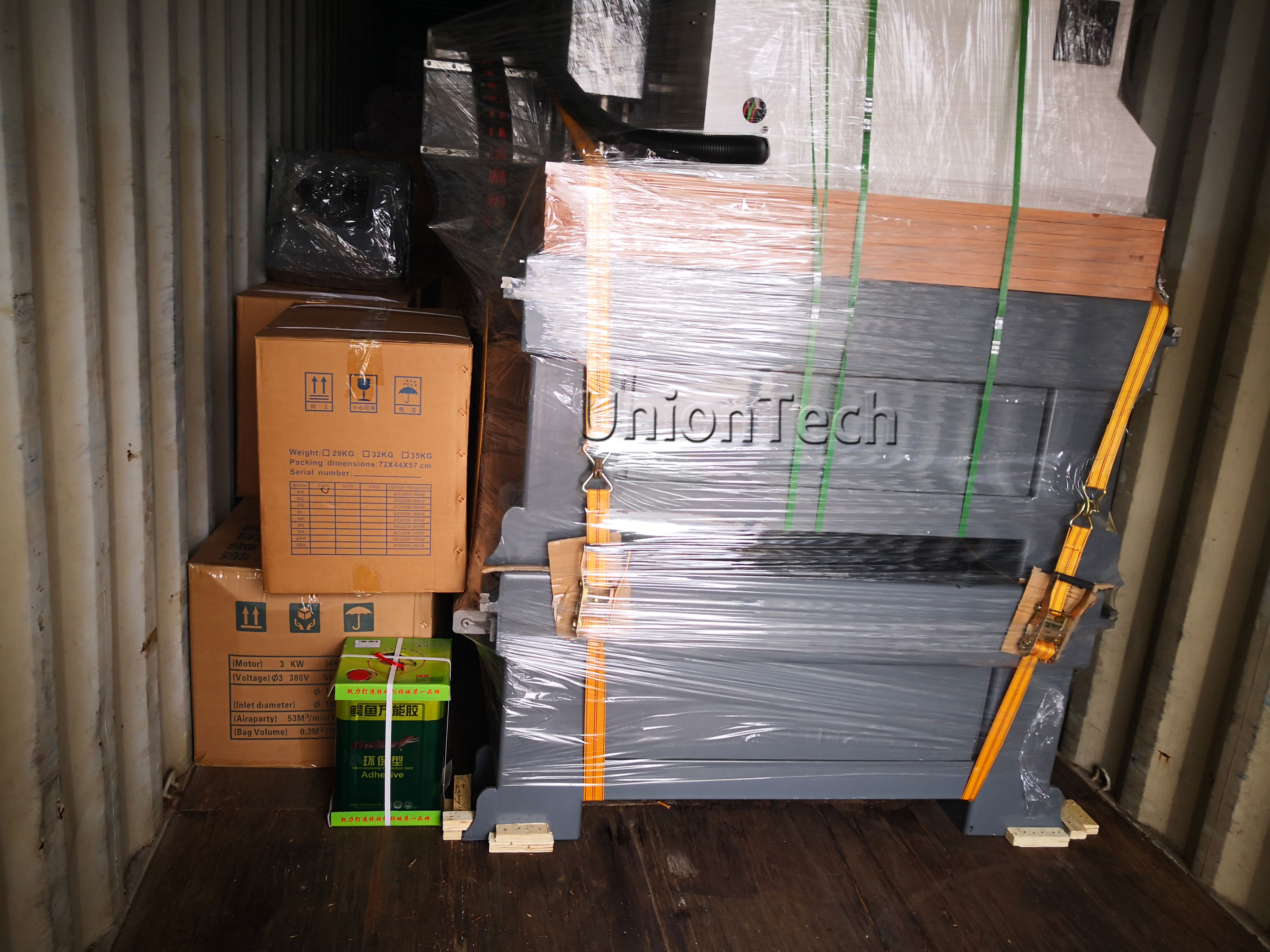 Another container delivery to Europe partner