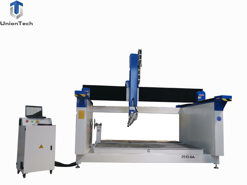 UnionTech new designed 6axis CNC milling machine