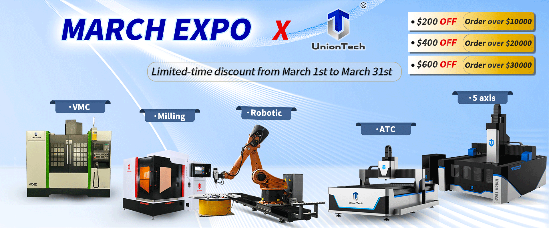 Limited-time price on March Expo