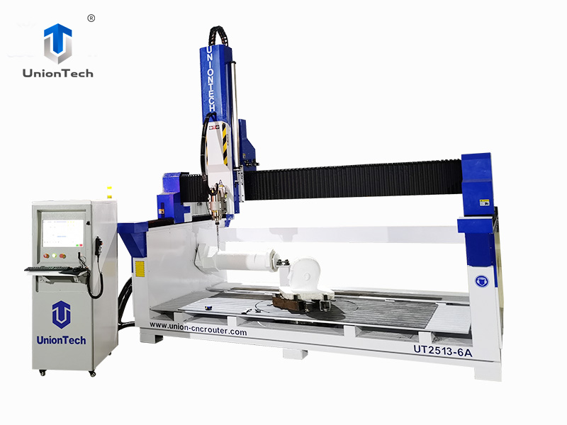 Sculpture Model CNC Wood Foam EPS 5 Axis Carving Machine 5 Axis CNC Router