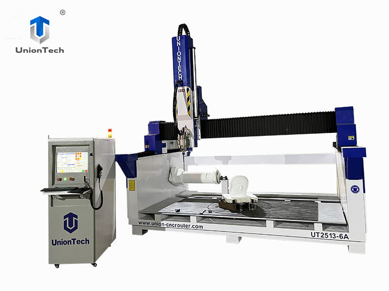 Sculpture Model CNC Wood Foam EPS 5 Axis Carving Machine 5 Axis CNC Router