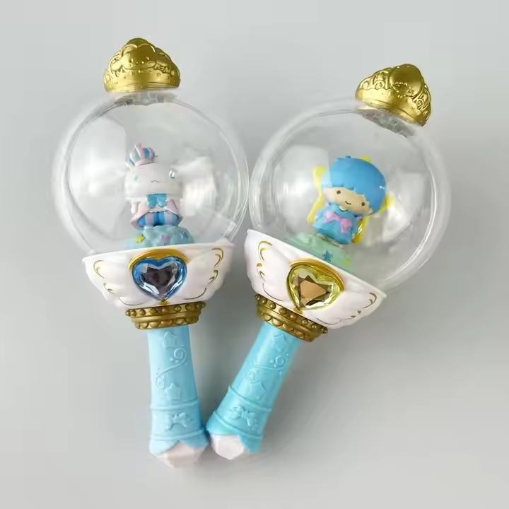 Hot Products Custom Top Quality Mini Magic Figure Toy Japan Cartoon Crystal Ball Collection Magic Stick Wand Toys