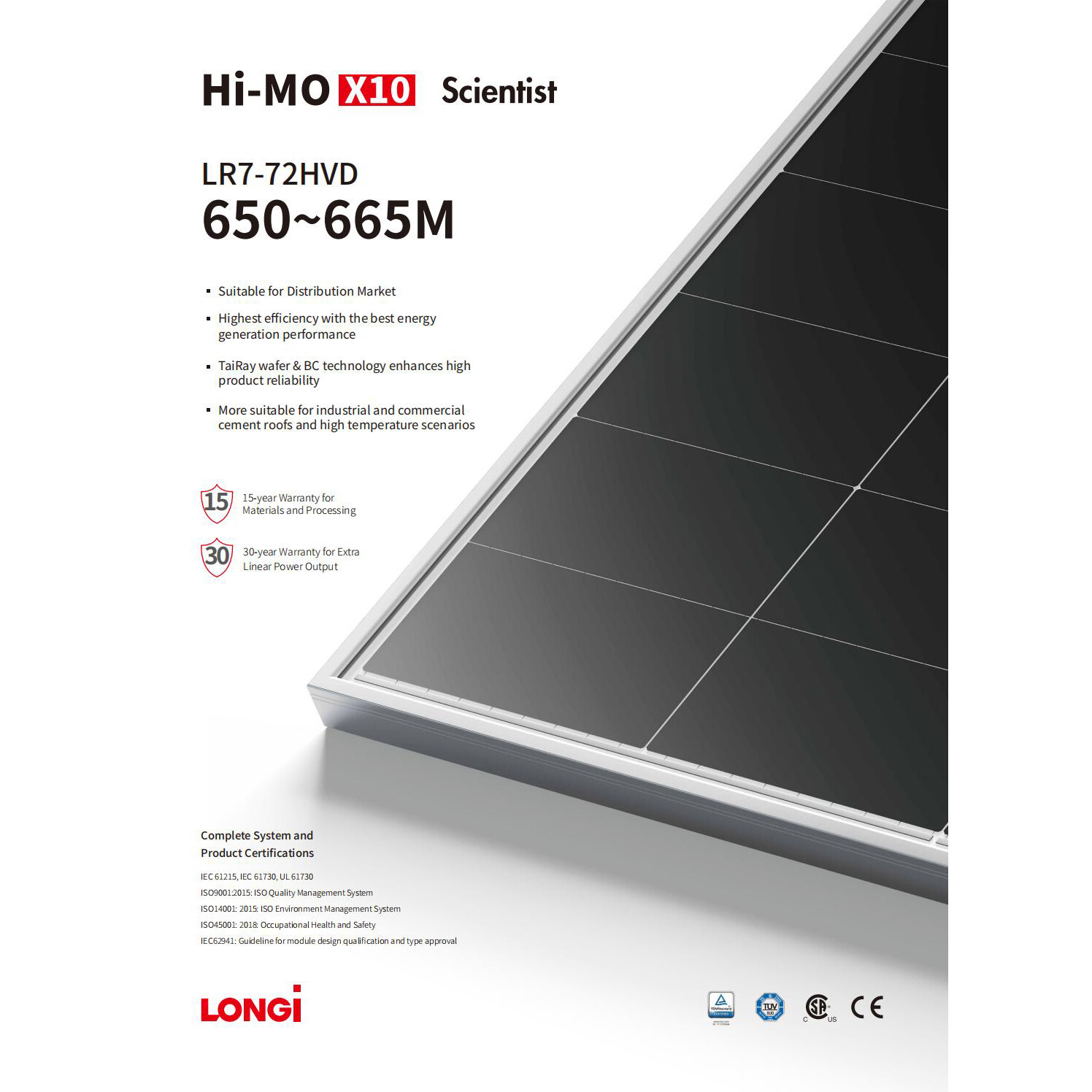 Longi Solar LR7-72HVD 650-665M