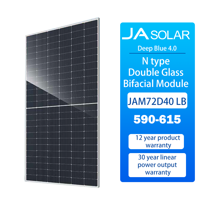 JA Solar Panel JAM72D40 LB 590-615W JA Solar Panel JAM72D40 LB 590-615W