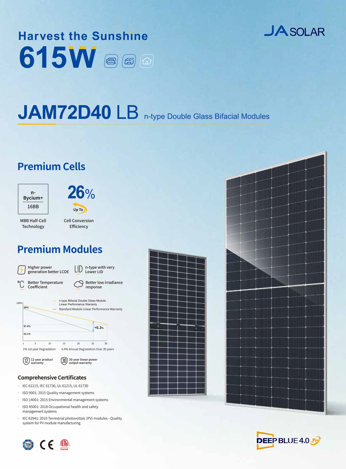 JAM72D40 LB-1 JAM72D40 LB-1