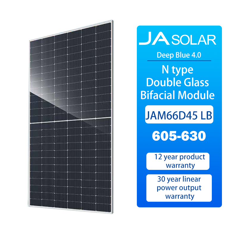JA Solar Panel JAM66D45 LB 605-630W JA Solar Panel JAM66D45 LB 605-630W