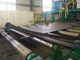 Production de tubes LSAW de grand diamètre