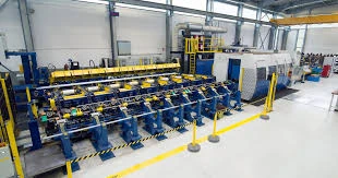 Ligne de traitement de l'acier brillant argenté