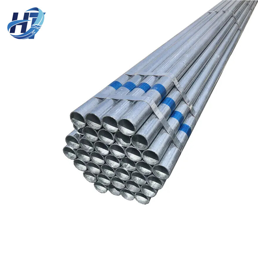  ST37-2 Galvanized Steel Round Pipe
