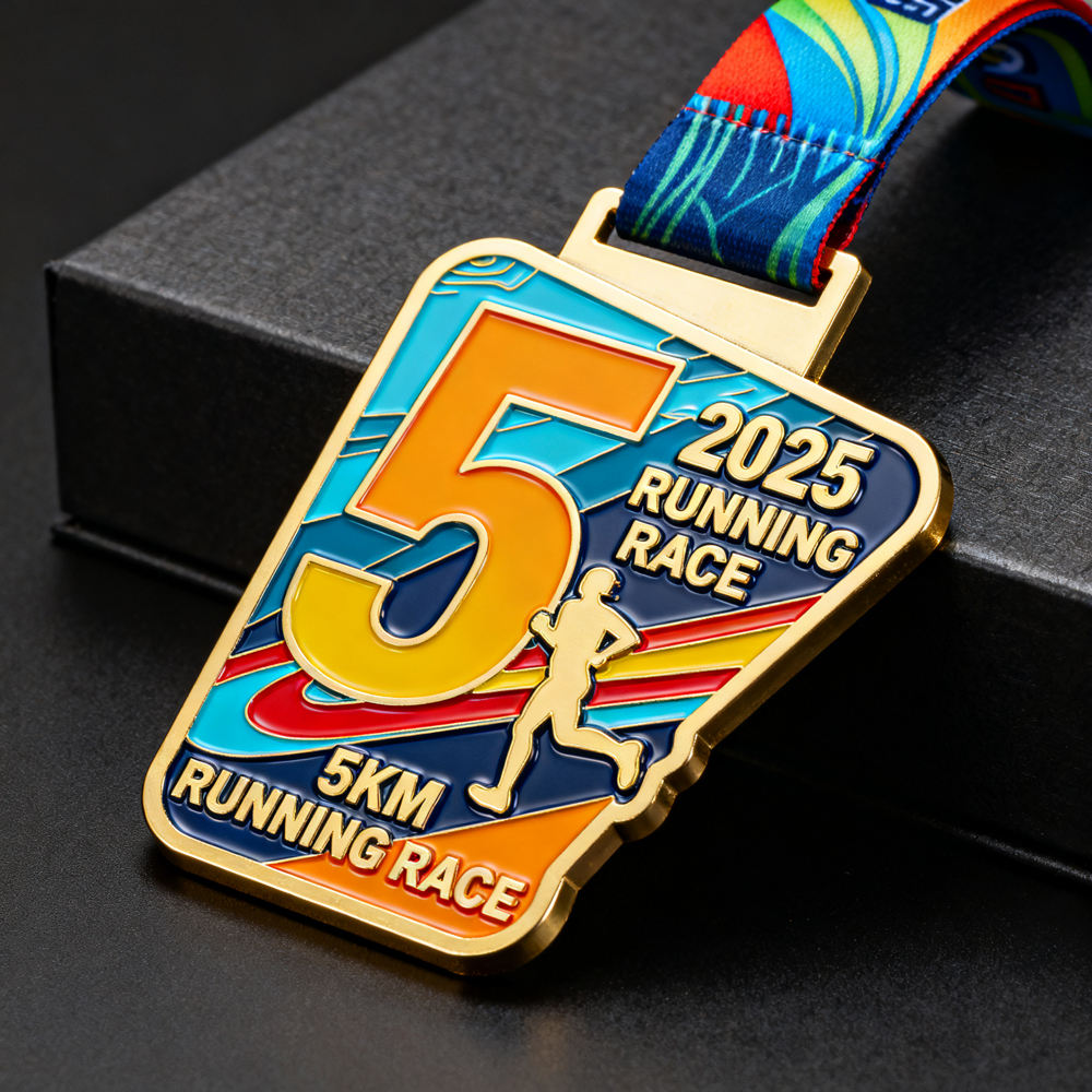 Manufacturer Maker Custom Sports Soft Enamel Metal Award Martial Arts Jujitsu Karate Taekwondo Sports Running Medal