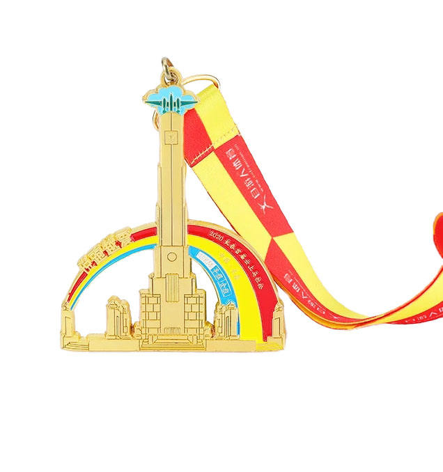 Manufacturers Design Custom Color Personalized Logo Half Marathon 5k 10k 21k Fun Run Runner Race Finisher Sports Award Metal