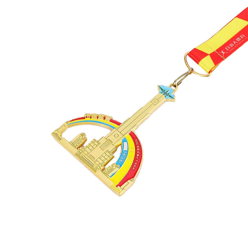 Manufacturers Design Custom Color Personalized Logo Half Marathon 5k 10k 21k Fun Run Runner Race Finisher Sports Award Metal