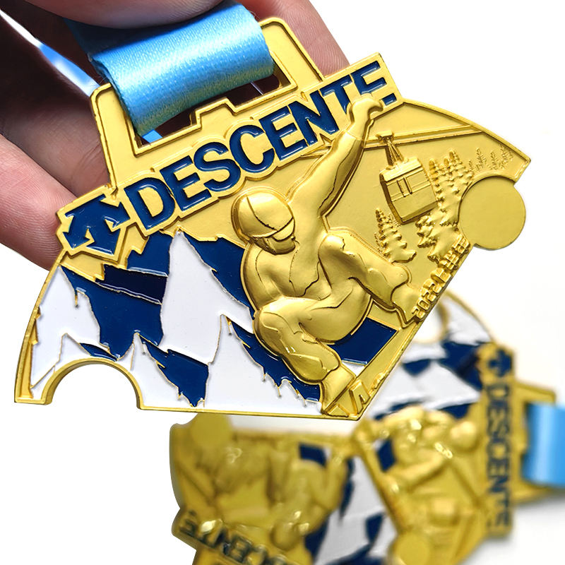 Manufacturer Professional Metal Medal to Customize 3d Soft Hard Enamel Puzzle Medals for Sports Race