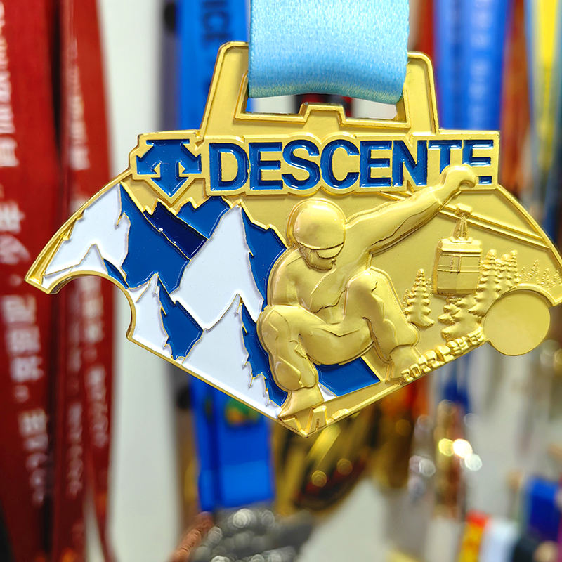 Manufacturer Professional Metal Medal to Customize 3d Soft Hard Enamel Puzzle Medals for Sports Race
