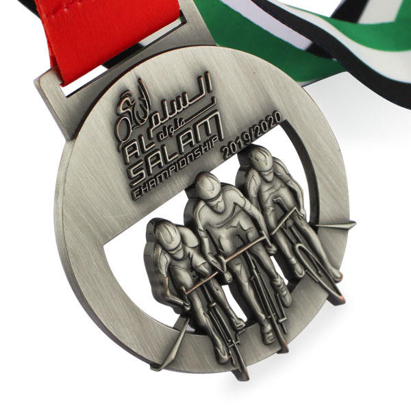 China Medal Factory Cheap Price Wholesale Bike Medals Professional Custom Bike Medals