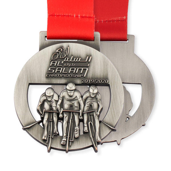 China Medal Factory Cheap Price Wholesale Bike Medals Professional Custom Bike Medals
