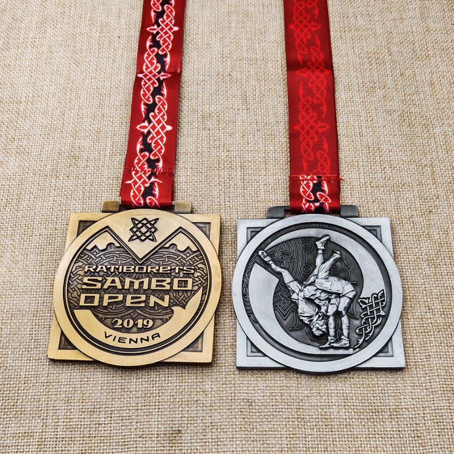 Unique Triathlon Medals with Soft Enamel for Event Winners