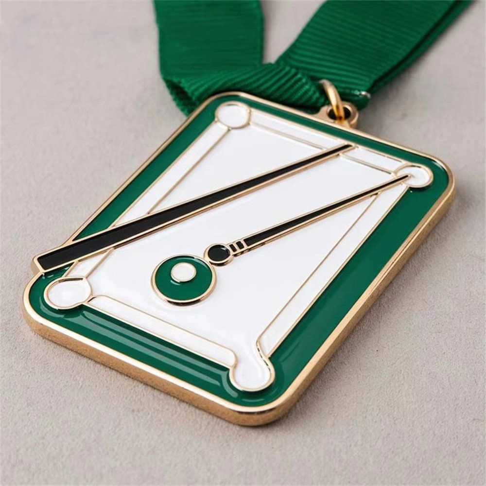 Wholesales Custom Soft Hard Enamel Billiards Medals Sport Club Competition Trophies and Medals