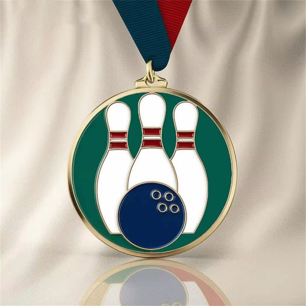Wholesales Custom Soft Hard Enamel Bowling Sport Club Competition Trophies and Medals