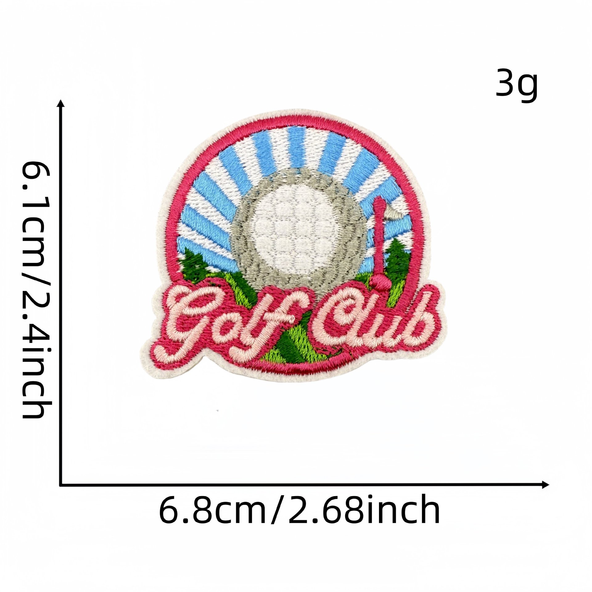 Colorful golf ball tees set, multi-size mixed tee pegs, course teeing accessories