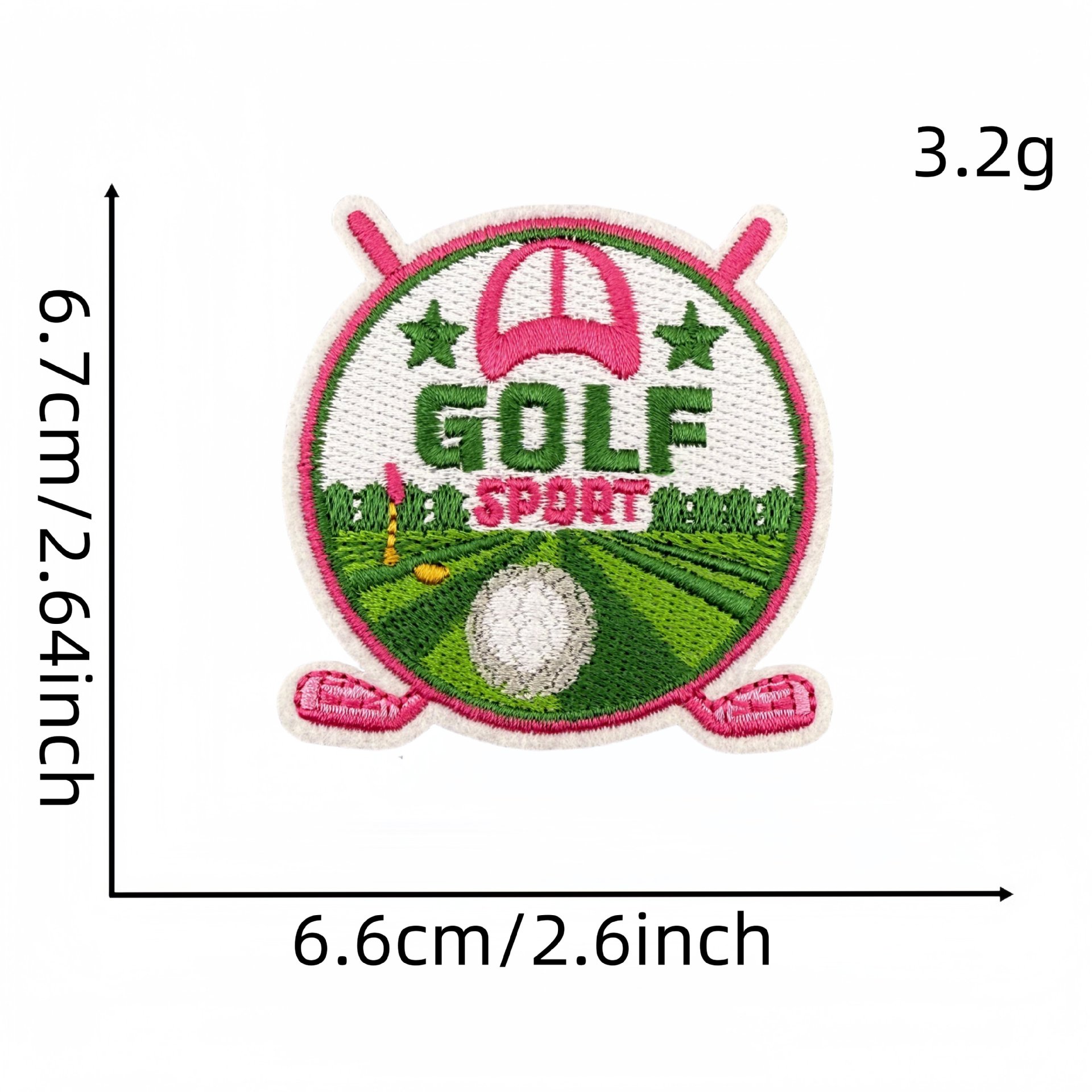 Colorful golf ball tees set, multi-size mixed tee pegs, course teeing accessories