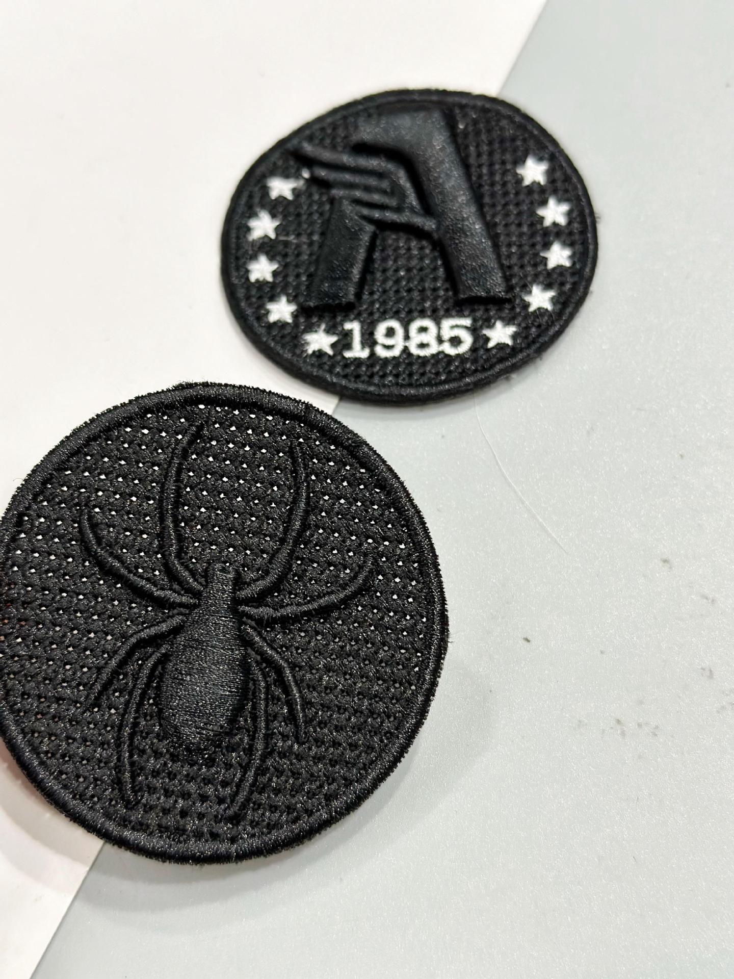 3D three-dimensional sweater leather label, cloth label, shirt doll trademark, clothing accessory decorative label design, custom-made from provided images.