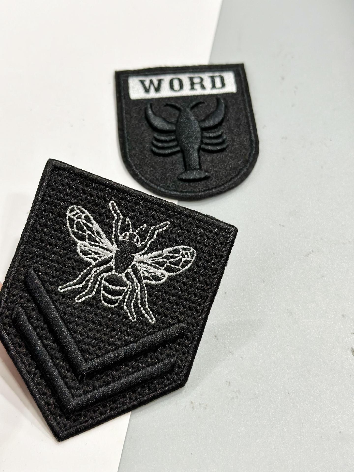 3D three-dimensional sweater leather label, cloth label, shirt doll trademark, clothing accessory decorative label design, custom-made from provided images.