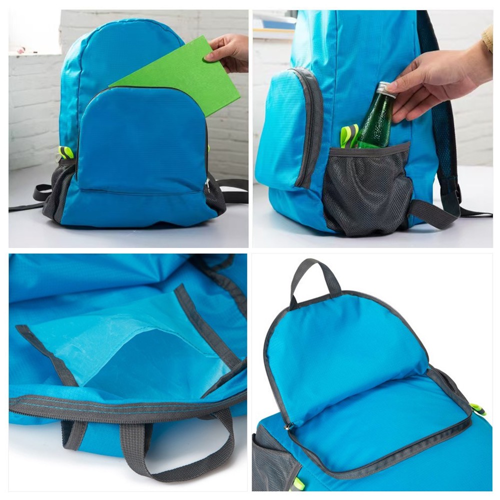 Customized Folding School Daypack Polyester Waterproof Casualg Ym Hiking Travel Rucksack Arious Colors Vacuum Backpack Bag
