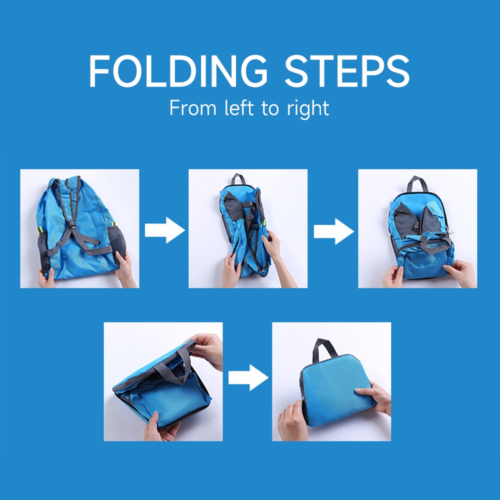Customized Folding School Daypack Polyester Waterproof Casualg Ym Hiking Travel Rucksack Arious Colors Vacuum Backpack Bag