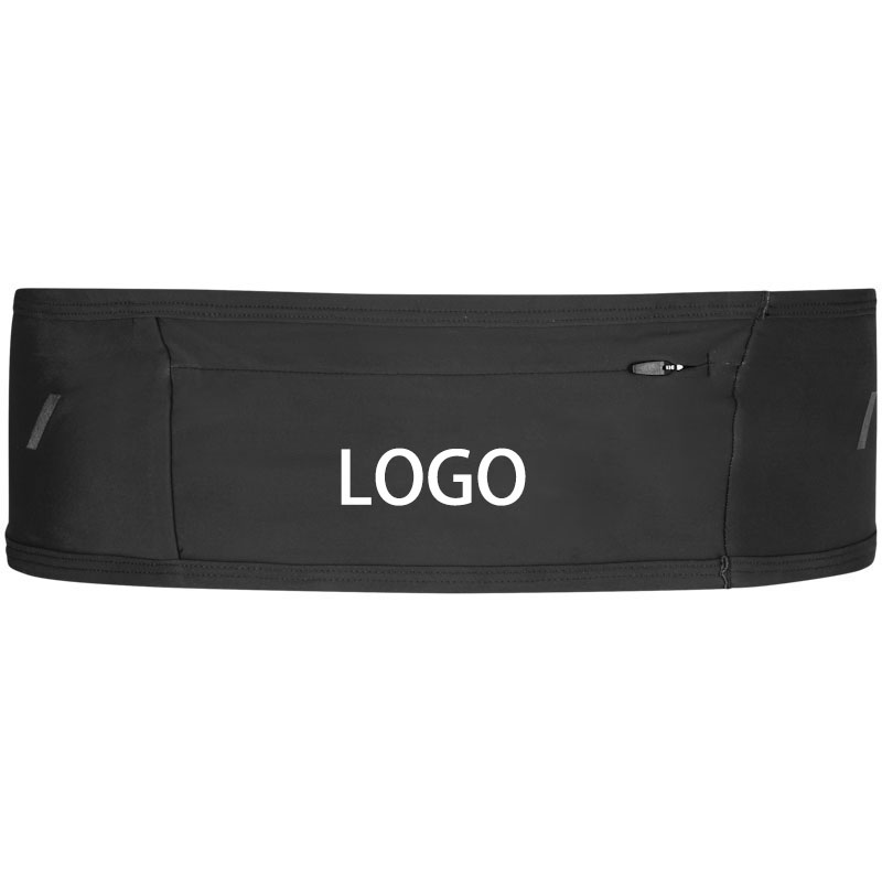 Customized Sports Waist Fanny Pack Hydration Bag Polyester Zipper Closure for Hiking Running Men Women Waist Bag