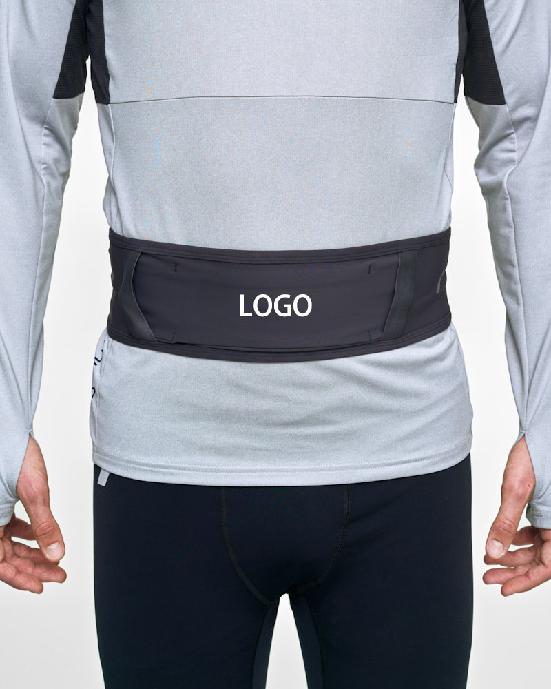 Customized Sports Waist Fanny Pack Hydration Bag Polyester Zipper Closure for Hiking Running Men Women Waist Bag