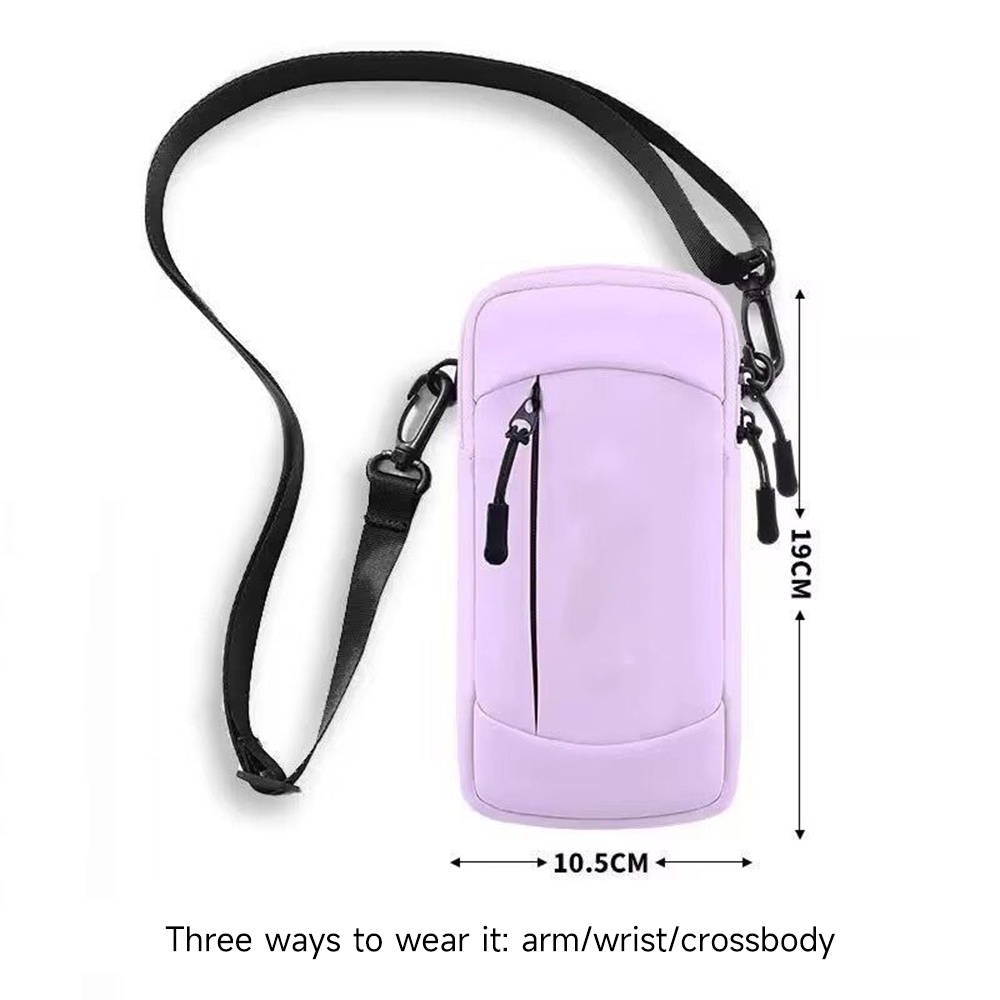 Customized waterproof running phone case, unisex, outdoor fitness, ultra-thin wristband, sports armband, wrist style.
