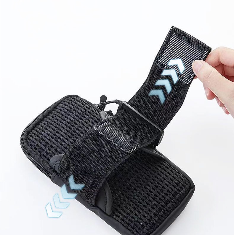 Customized waterproof running phone case, unisex, outdoor fitness, ultra-thin wristband, sports armband, wrist style.