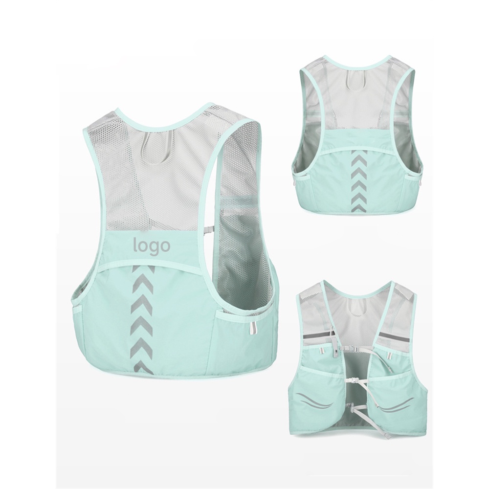 Outdoor cycling marathon running backpack, breathable vest bag, sports water bottle, hydration bladder, trail running vest backpack