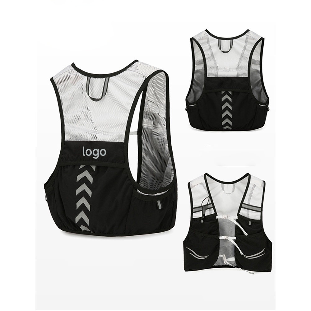 Outdoor cycling marathon running backpack, breathable vest bag, sports water bottle, hydration bladder, trail running vest backpack