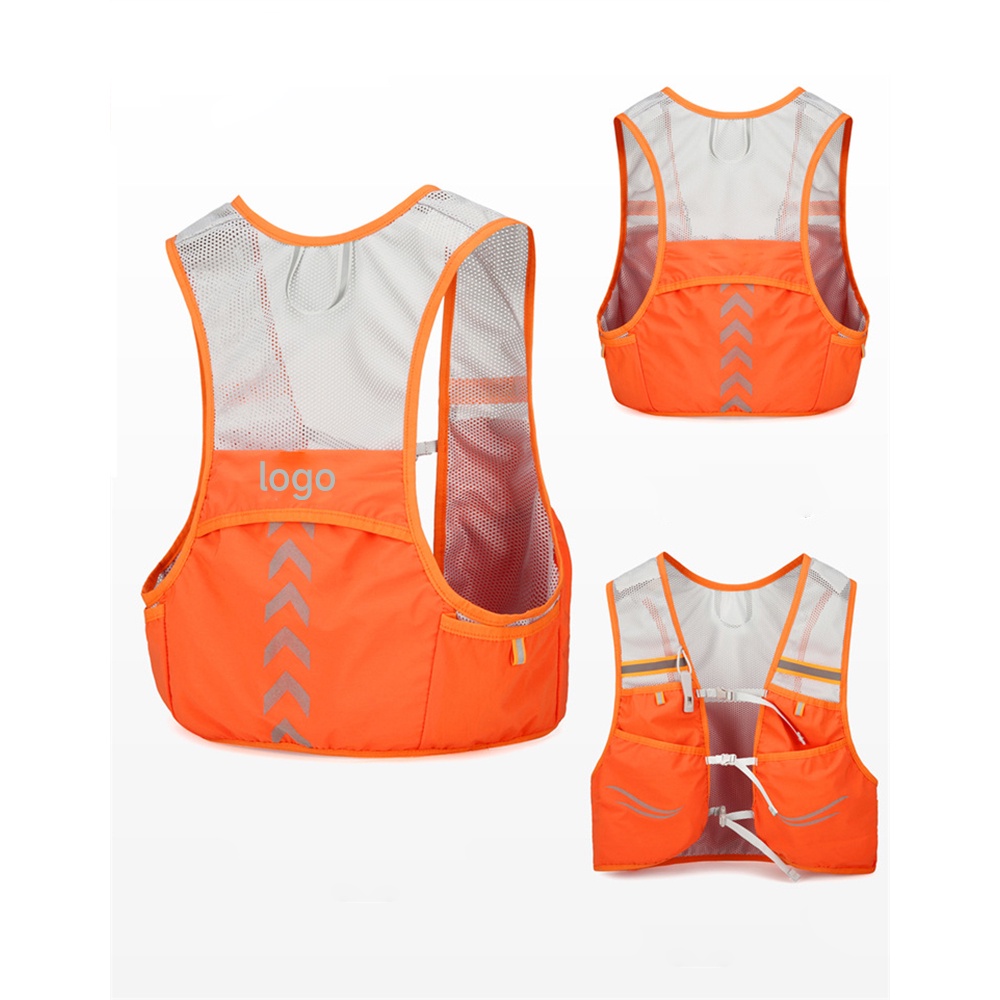 Outdoor cycling marathon running backpack, breathable vest bag, sports water bottle, hydration bladder, trail running vest backpack