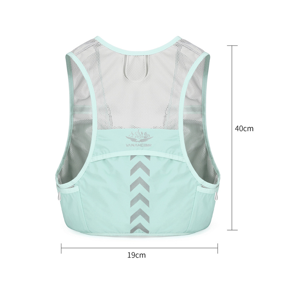 Outdoor cycling marathon running backpack, breathable vest bag, sports water bottle, hydration bladder, trail running vest backpack