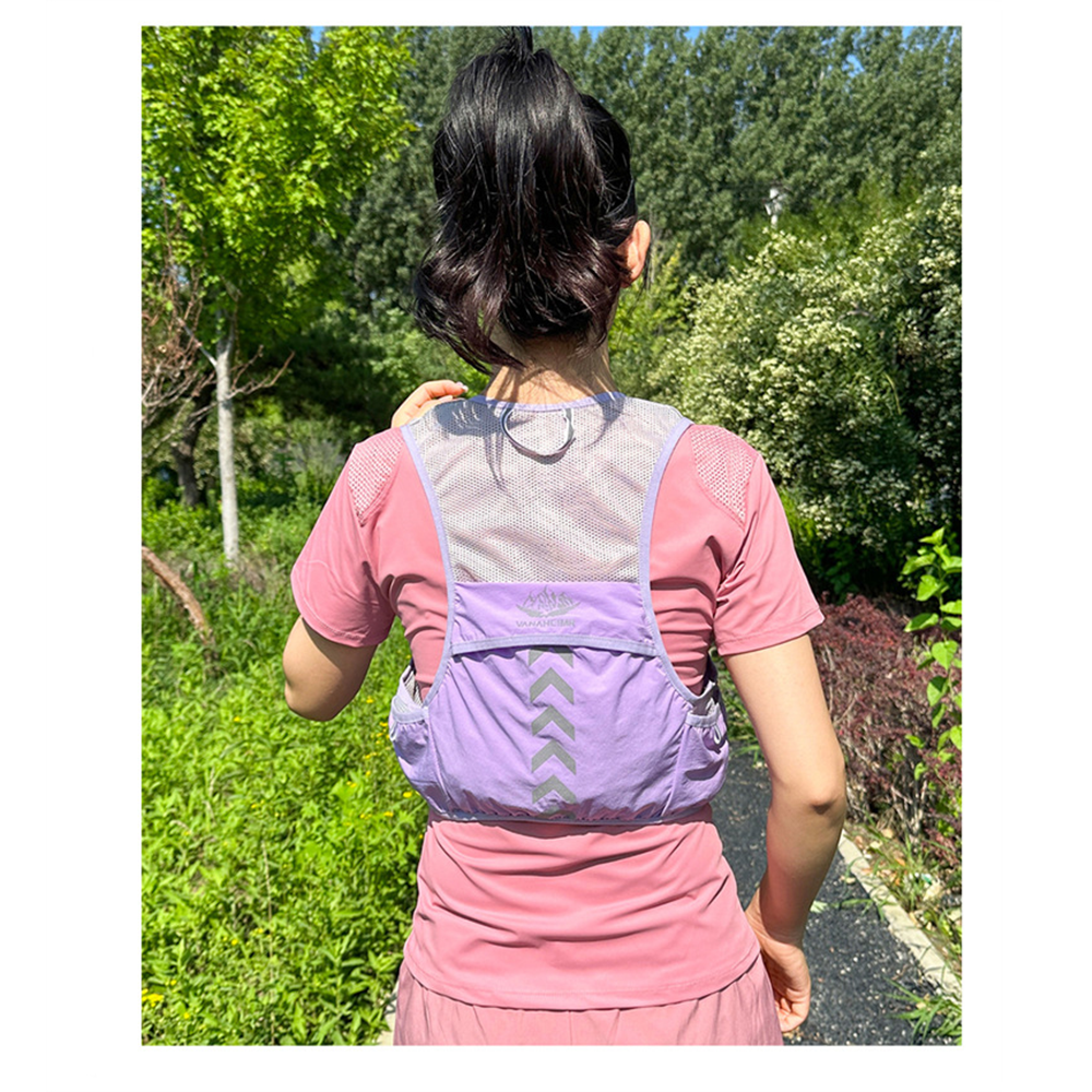 Outdoor cycling marathon running backpack, breathable vest bag, sports water bottle, hydration bladder, trail running vest backpack